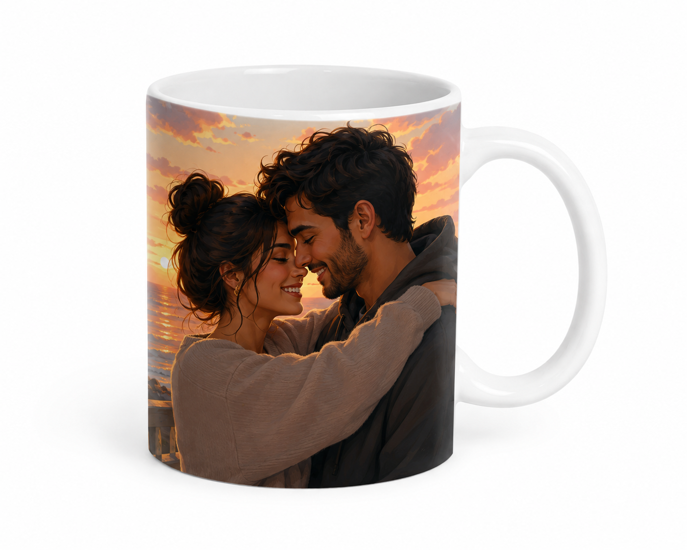 Personalized White Mug