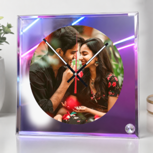 Glass Clock Frame BL -14